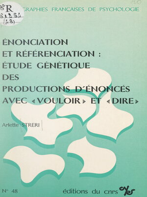 cover image of Énonciation et référenciation